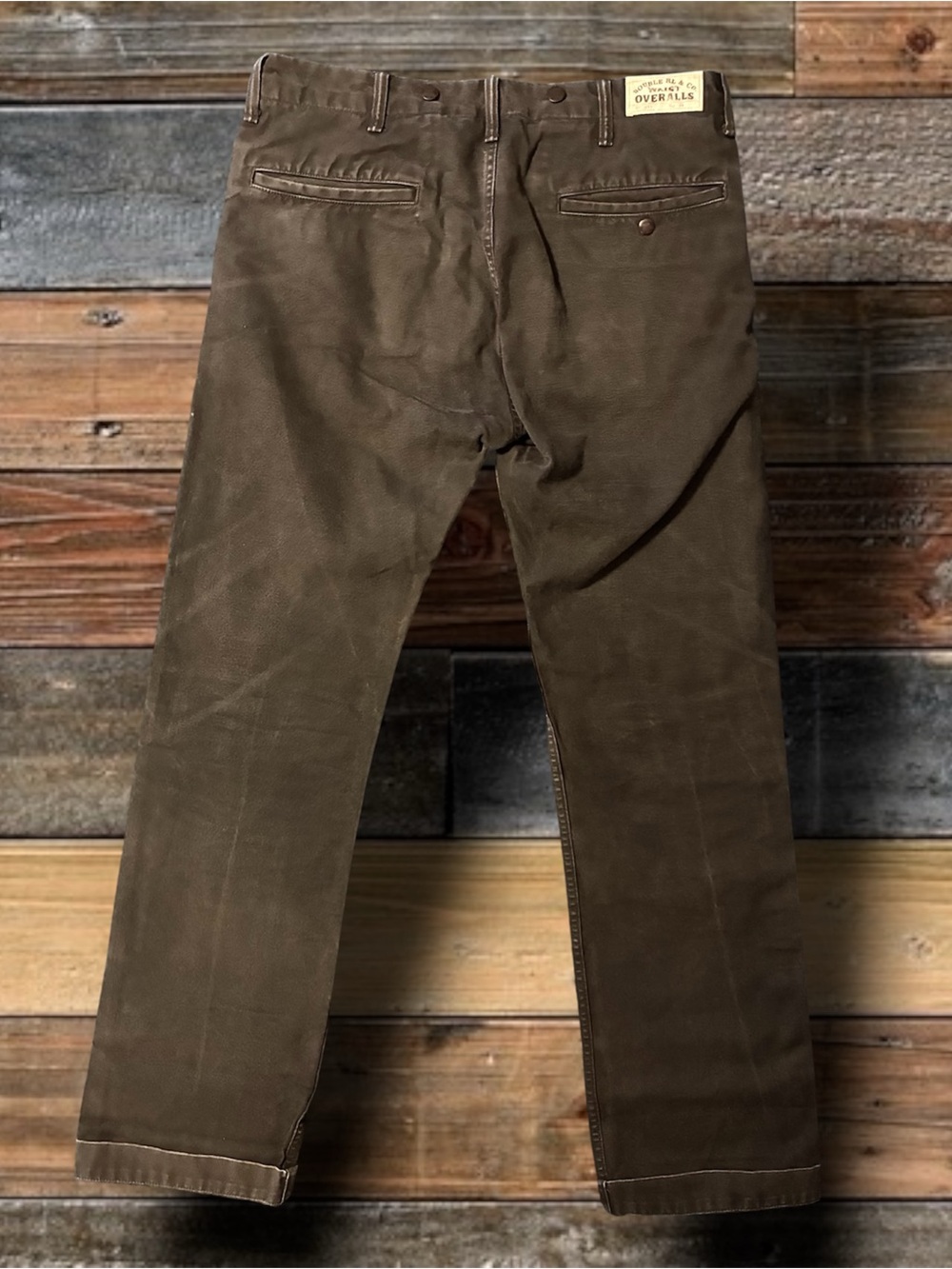 DOUBLE RL RALPH LAUREN RRL SELVEDGE CANVAS PANTS- 34X34 - Picture 2 of 13